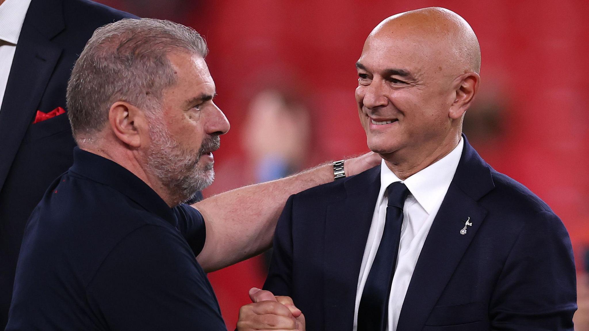 Daniel Levy Ketua Tottenham Ange Postecoglou temp