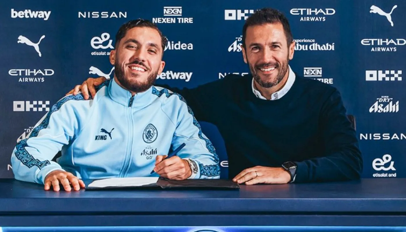 Manchester City Bakat Muda Prancis Rayan Cherki temp