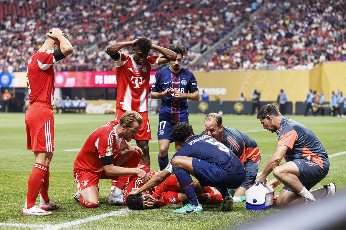 Paris Saint Germain Sampaikan Doa untuk Musiala temp